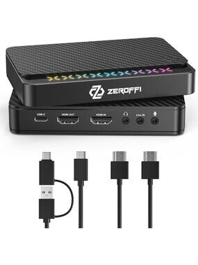 4K Video Capture Card for Streaming & Recording, USB 3.1, Low Latency, HDR/VRR